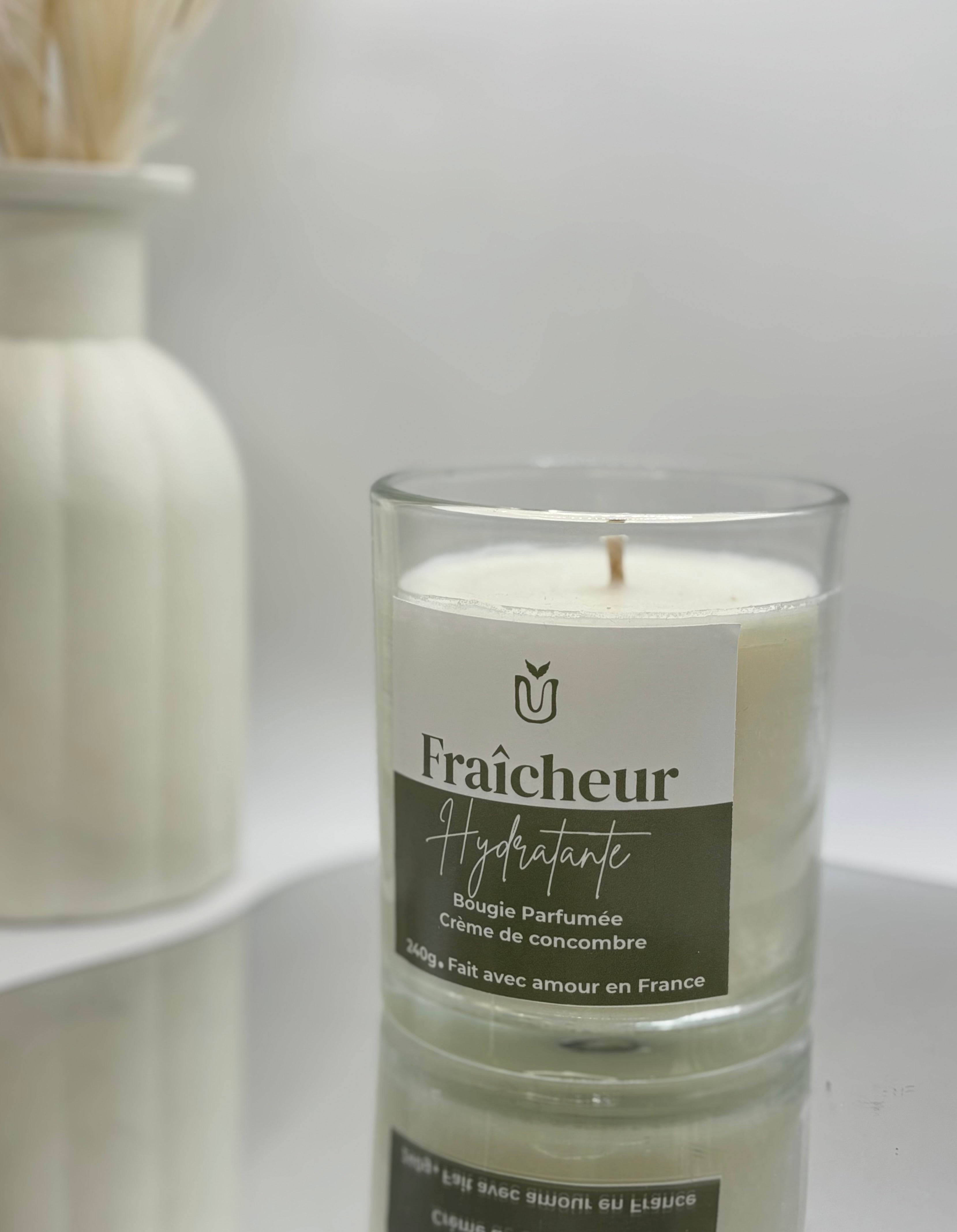 Bougie en pot Crème de concombre
