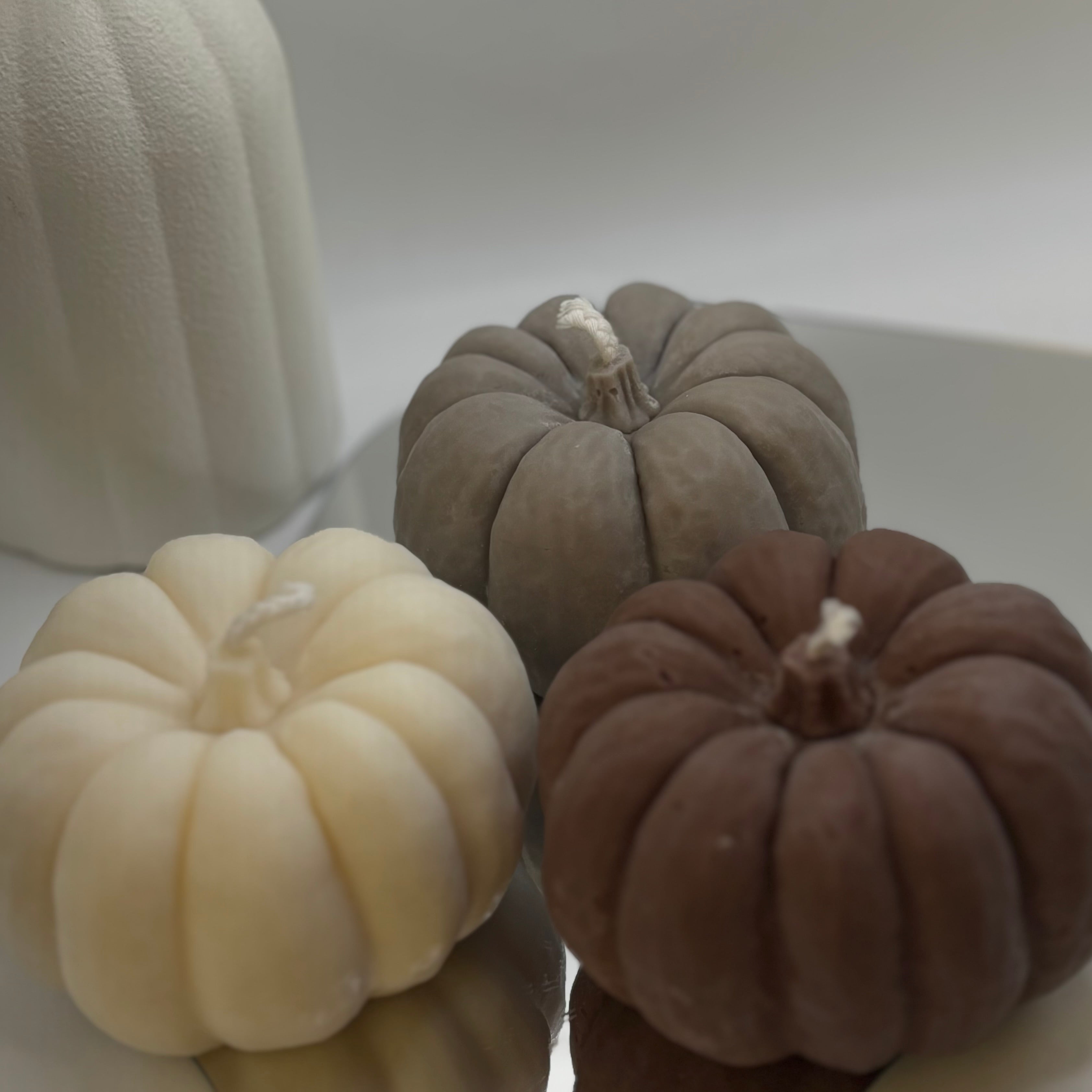 Bougie sculpturale Pumpkin