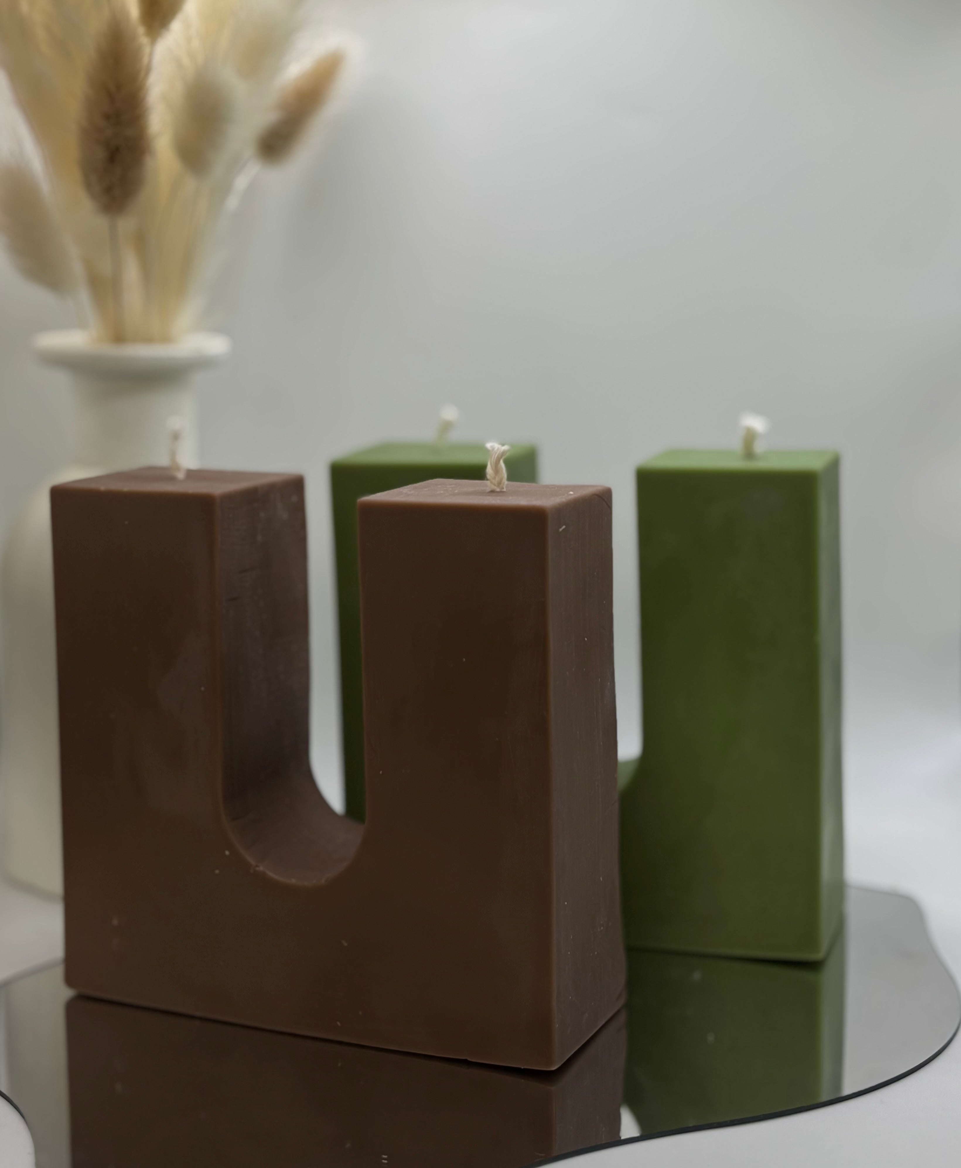 Bougie sculpturale Urbane