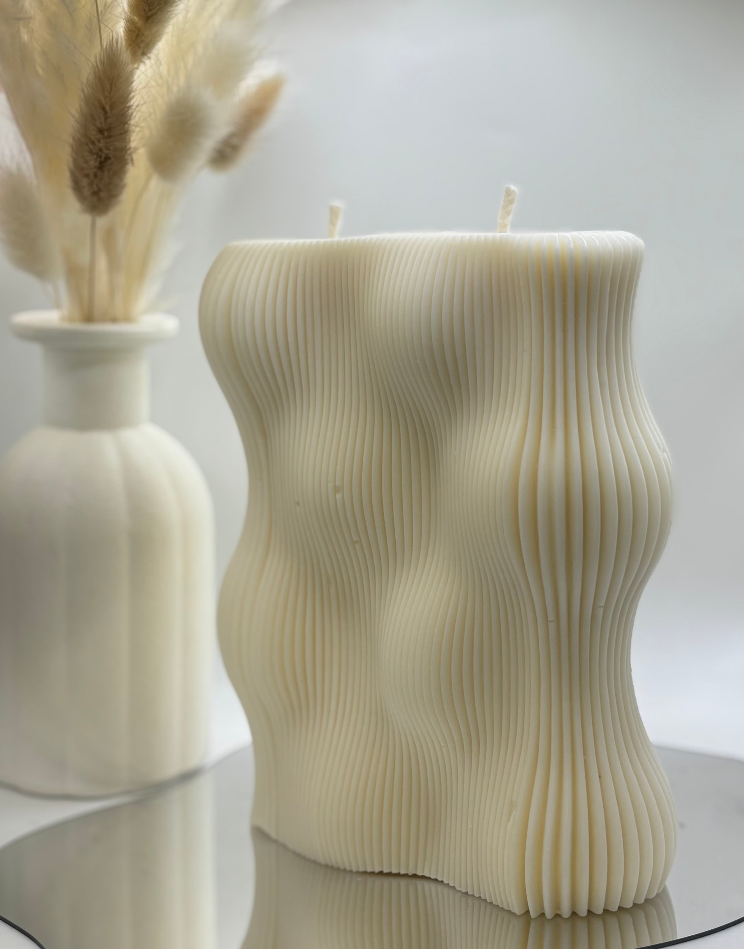 Bougie sculpturale Auralis