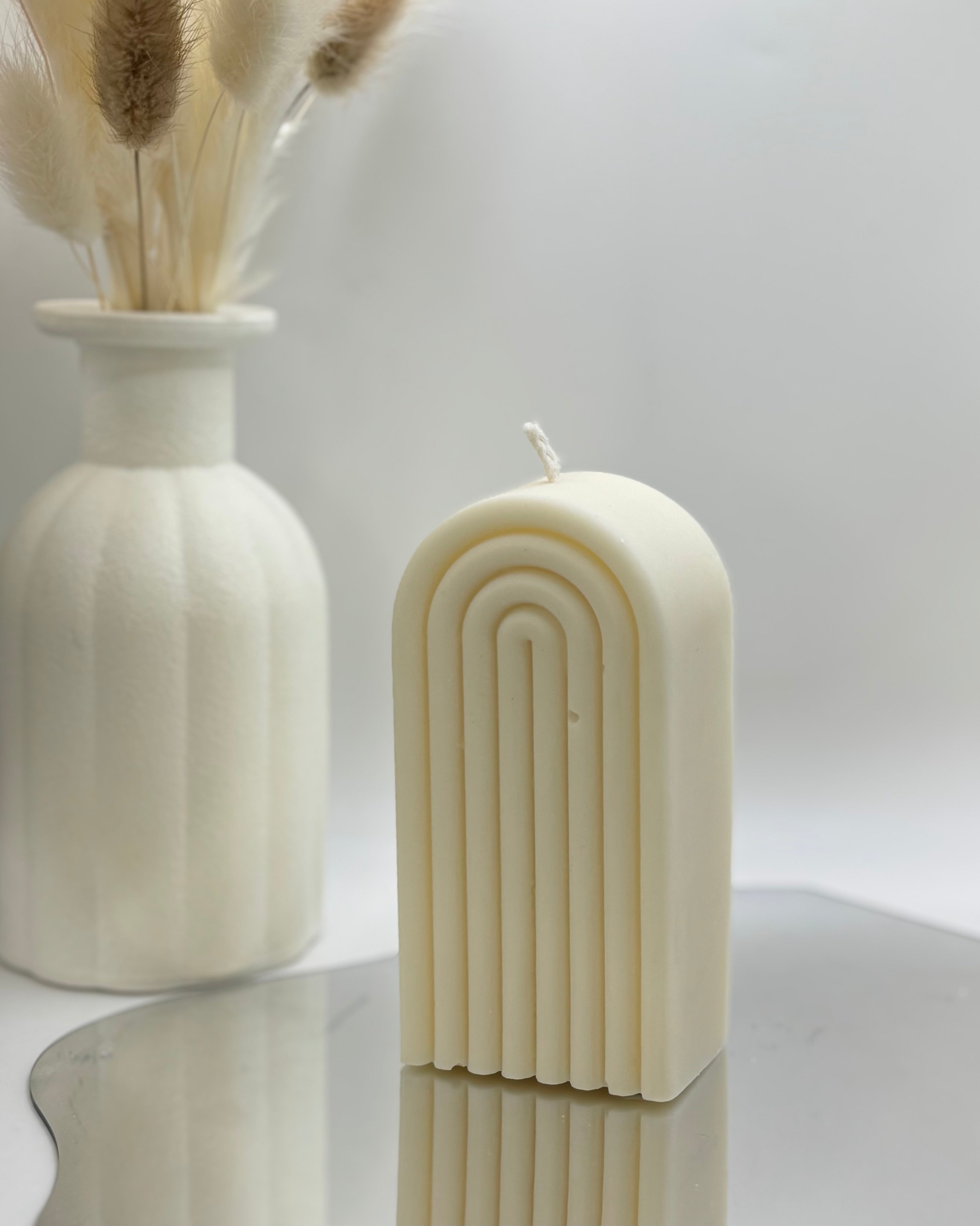 Bougie sculpturale Arche