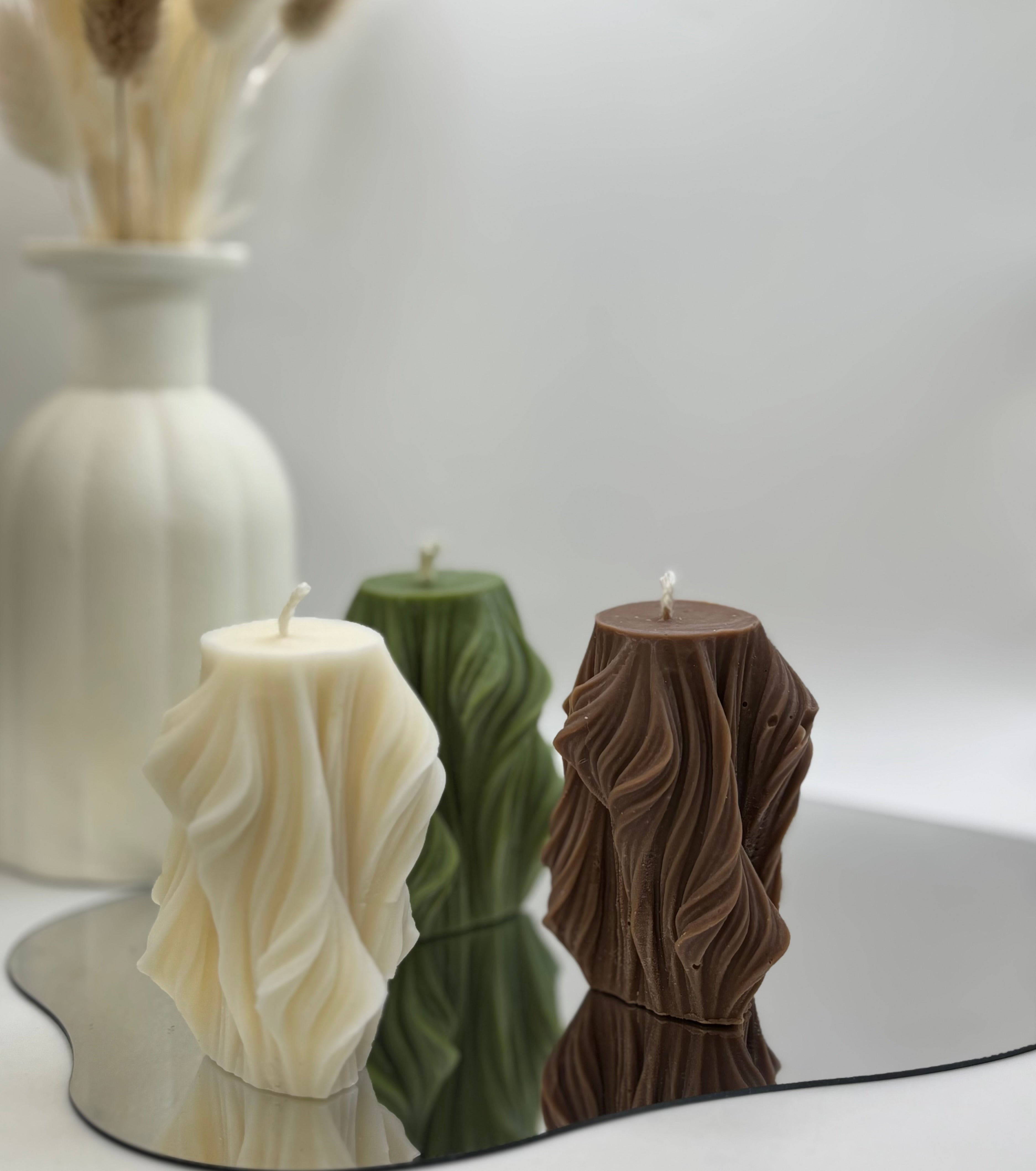 Bougie sculpturale Georgina