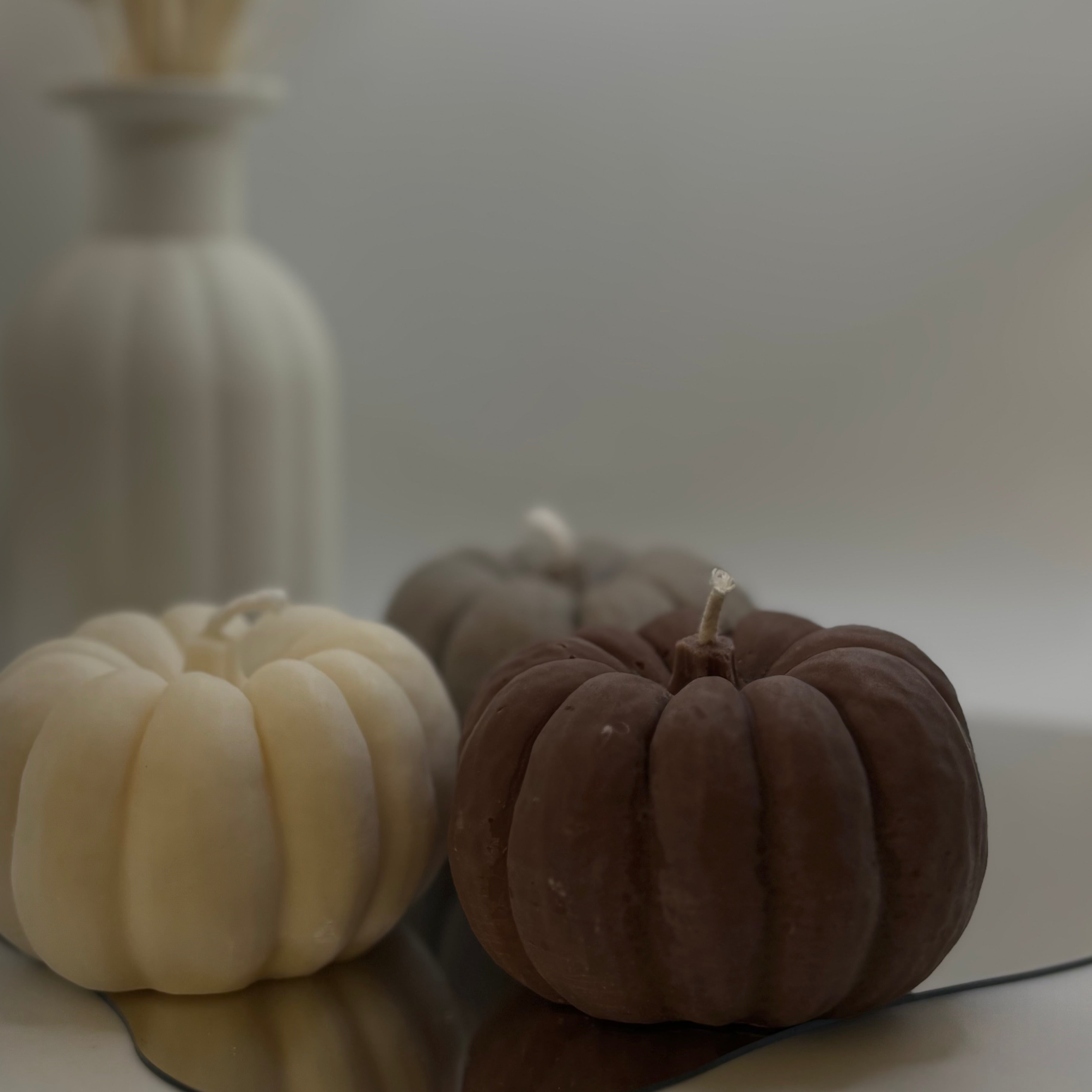 Bougie sculpturale Pumpkin