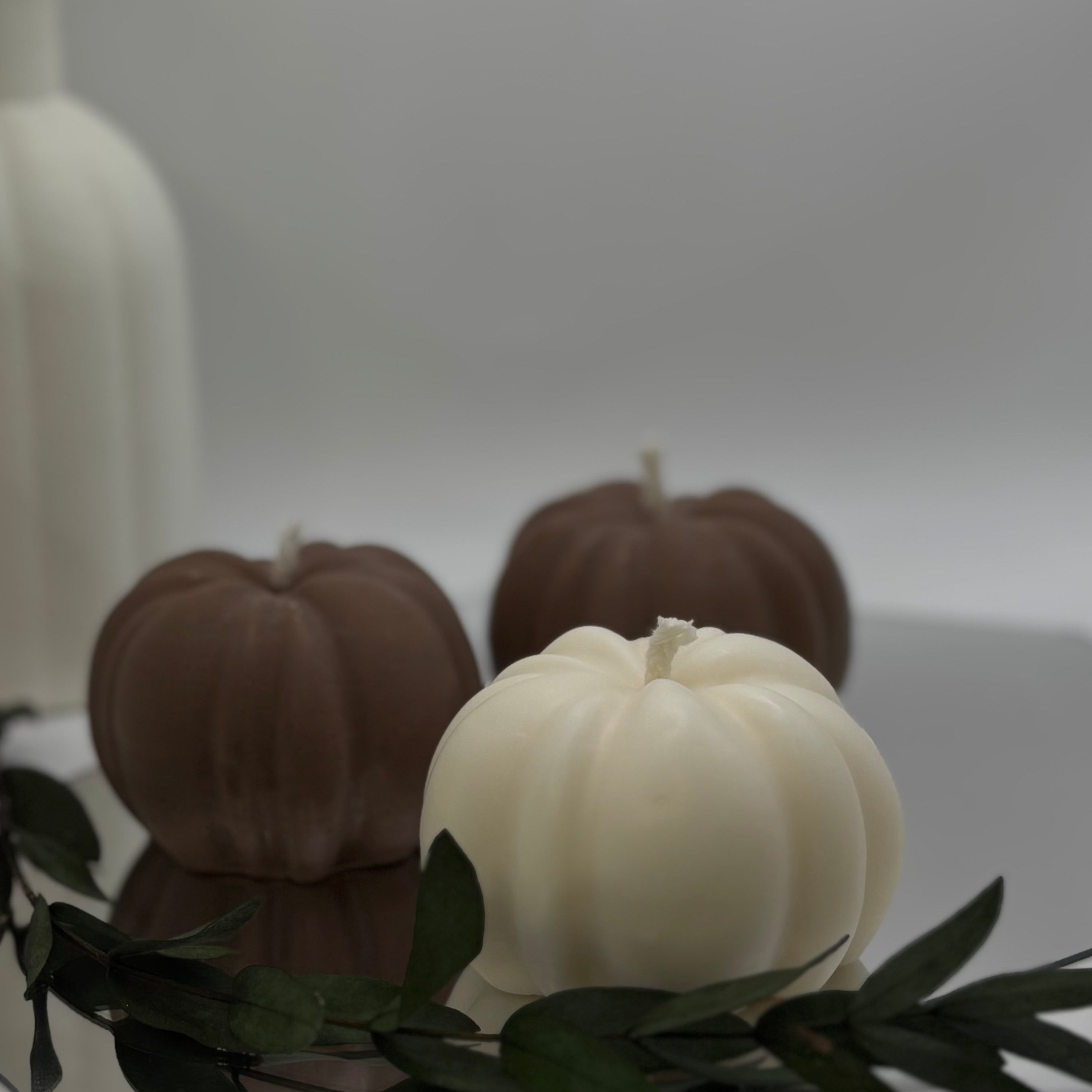Bougie sculpturale petite Pumpkin