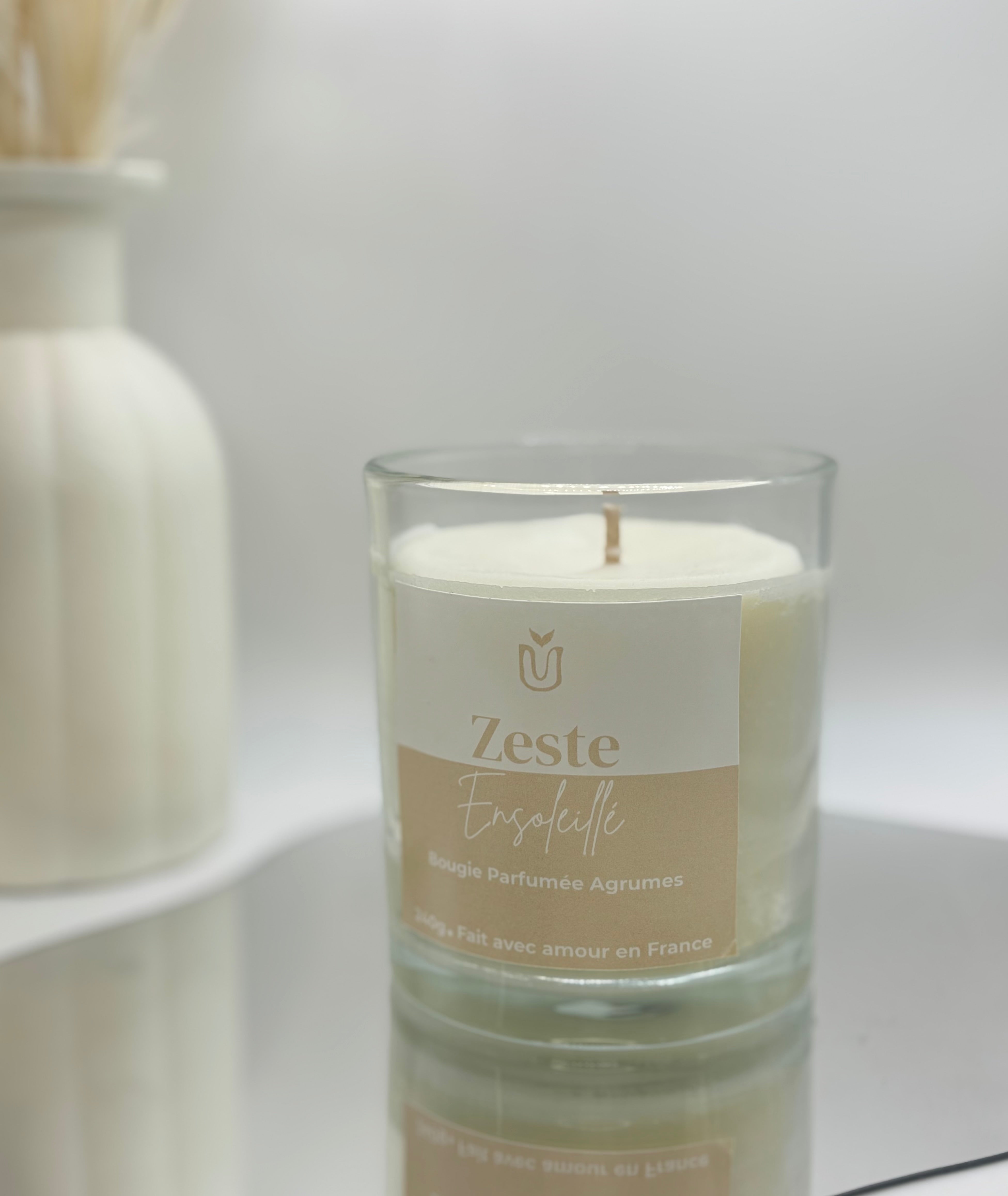 Bougie en pot Agrumes