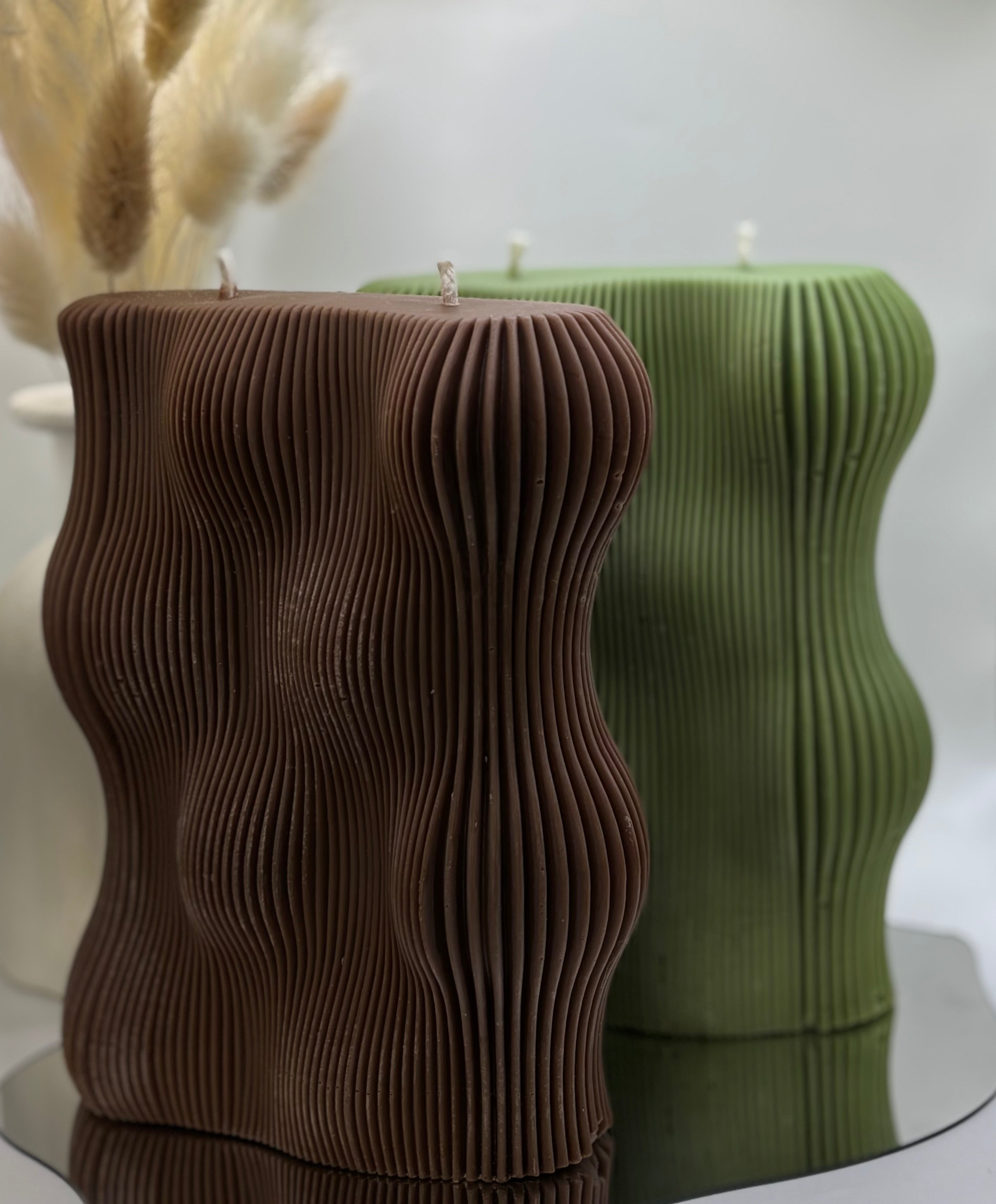 Bougie sculpturale Auralis