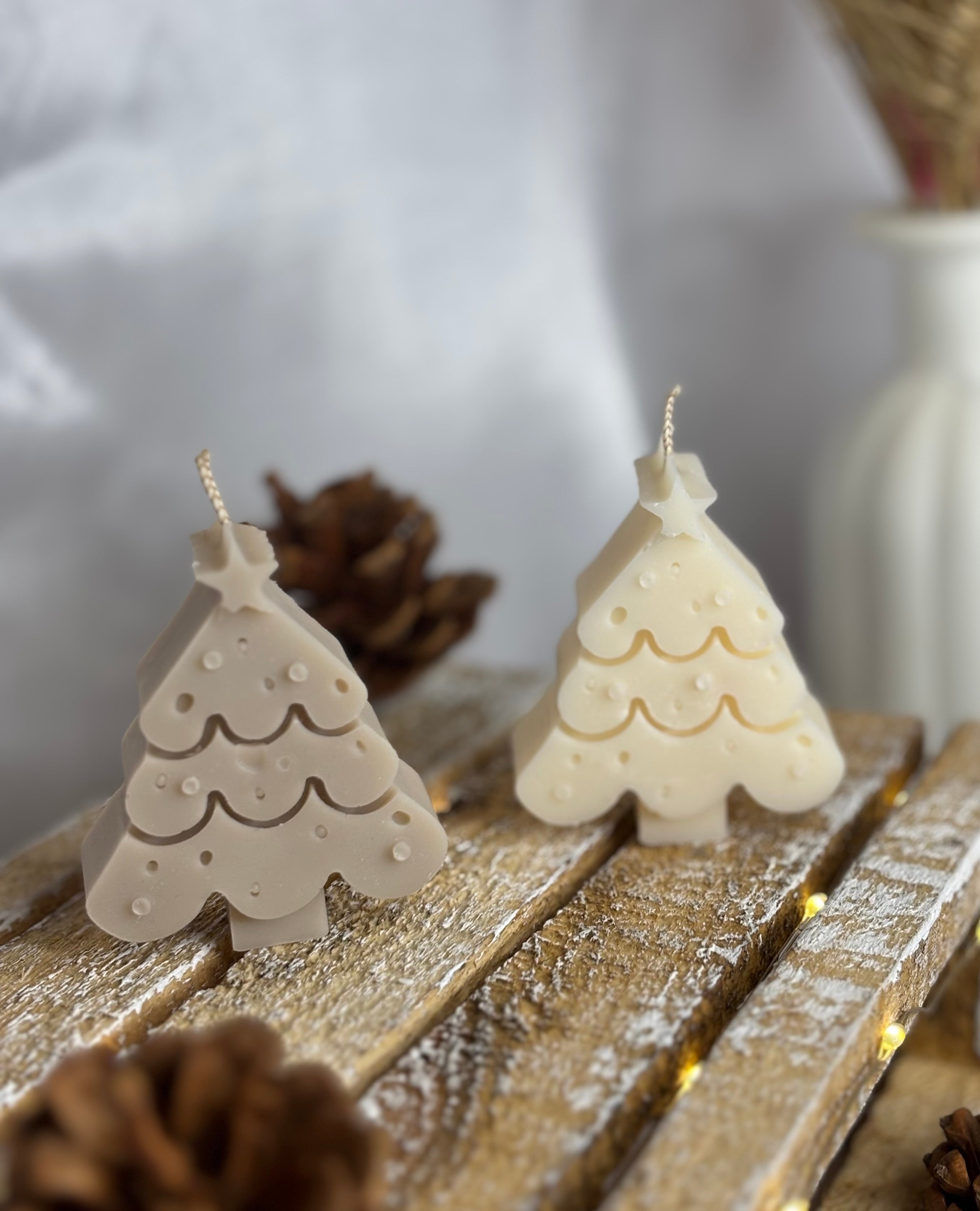 Bougie sculpturale Petit sapin