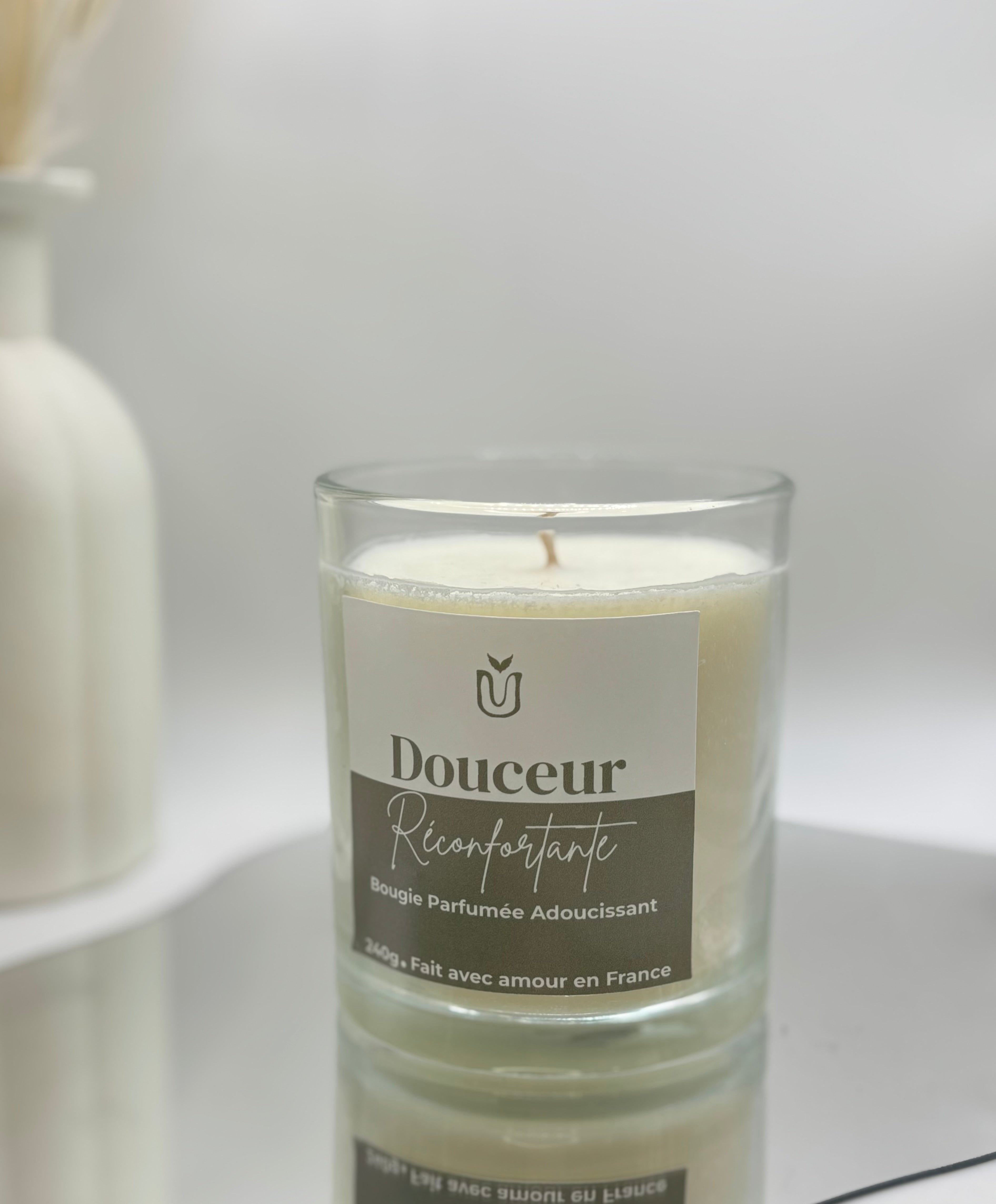 Bougie en pot Adoucissant
