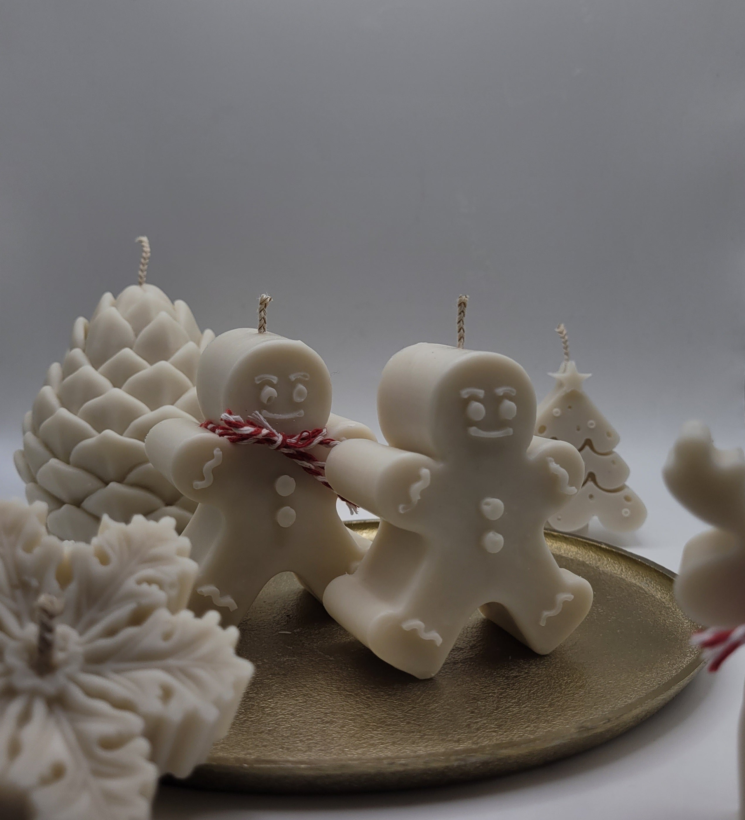 Bougie sculpturale Pain d’épices